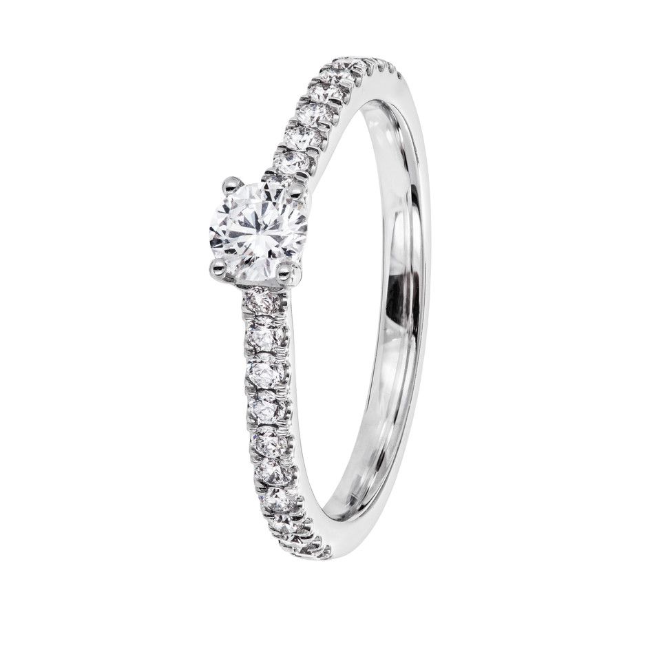 Diamantring Vienna 0,52 ct, 15.0