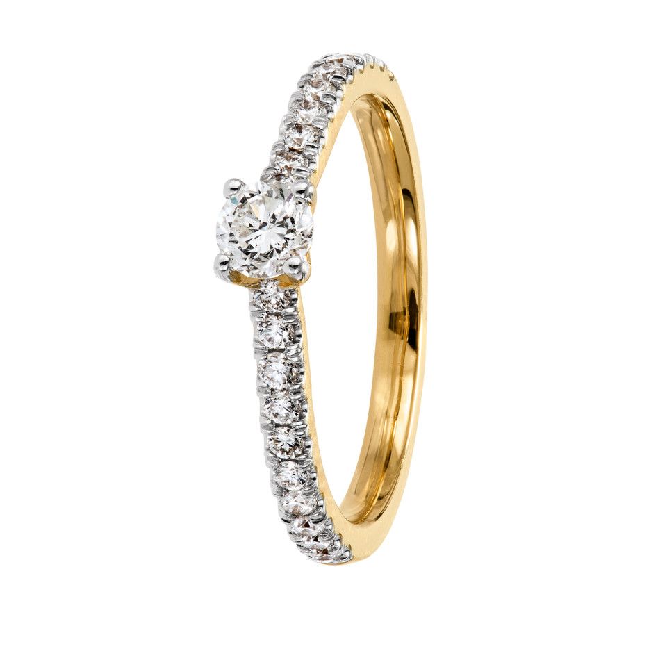 Diamantring Vienna 0,52 ct, 19.5