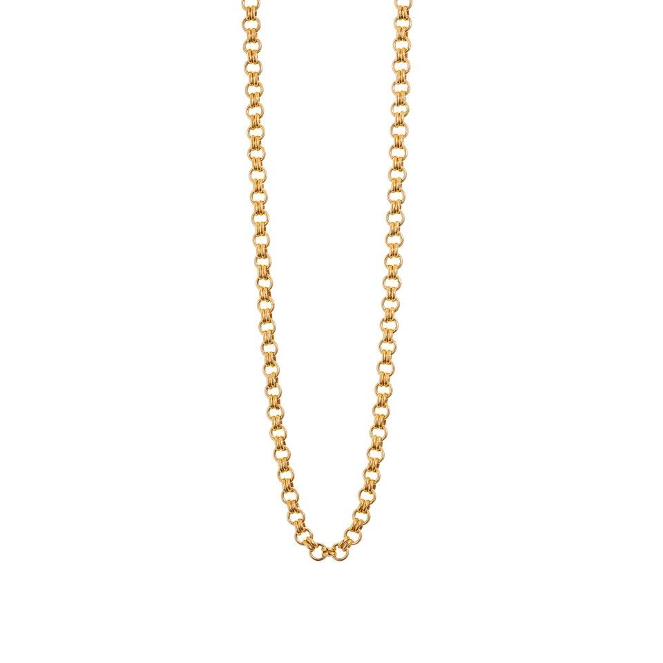Halsband i 18K guld 45cm - Guldfynd