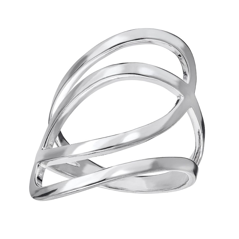 Ring i äkta silver, 19.0
