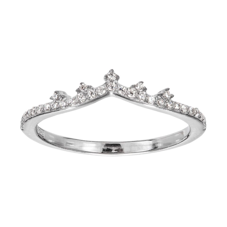 Ring i äkta silver, 19.0