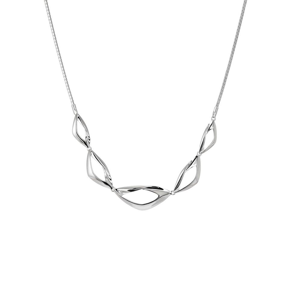 Halsband i äkta silver - Guldfynd