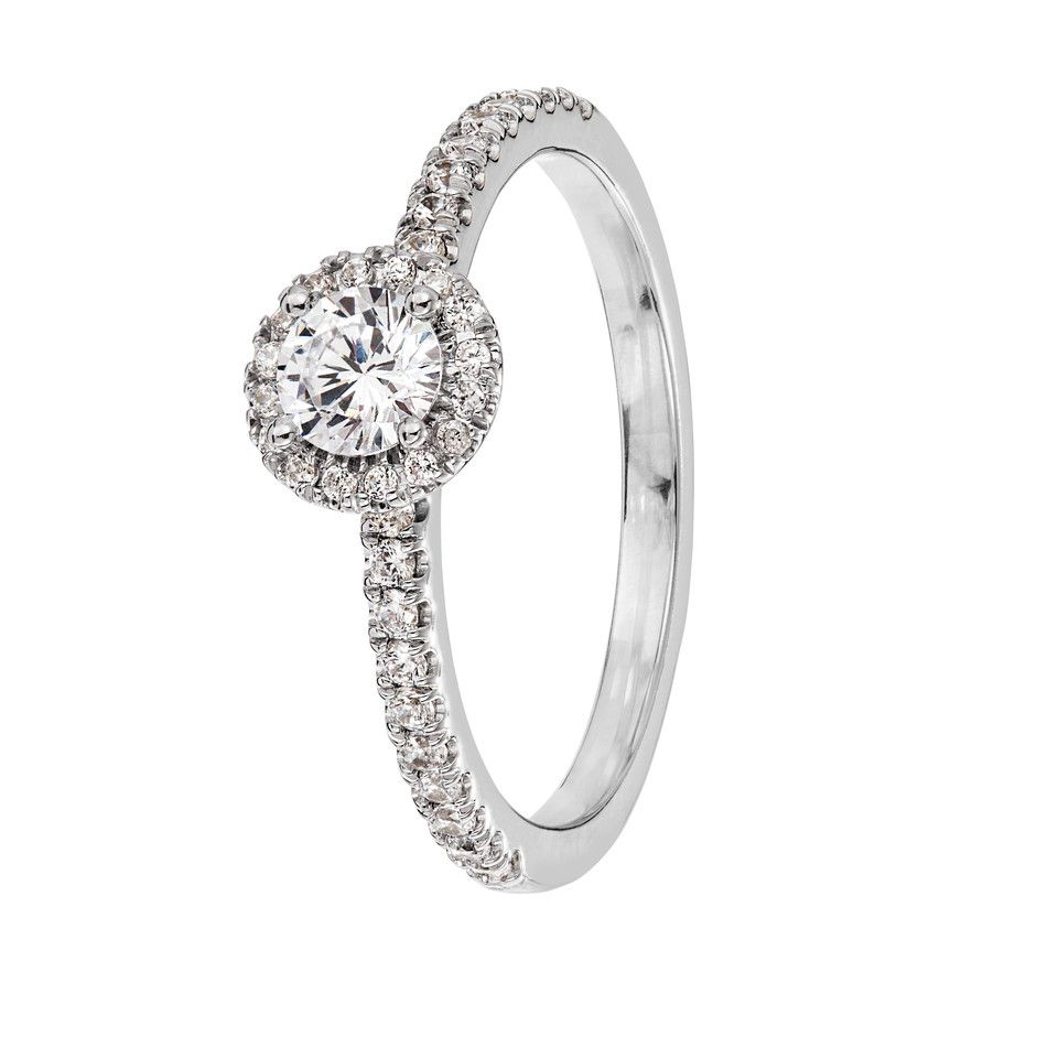 Diamantring Honolulu 0,52 ct, 19.0