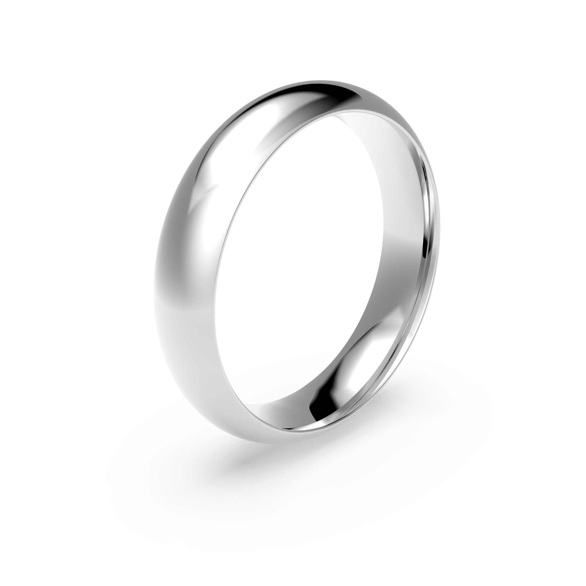 Förlovningsring i platina 5mm, 69 16610