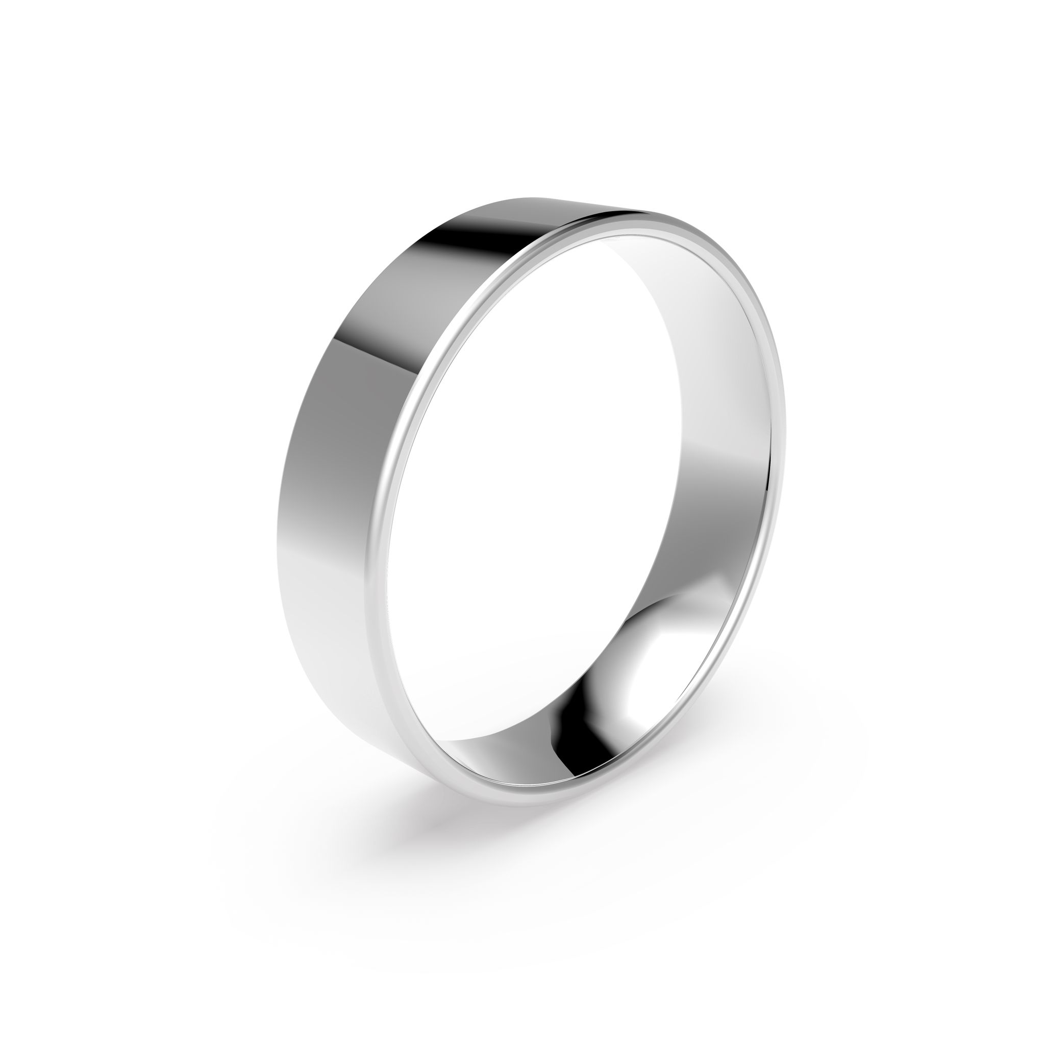 Förlovningsring i platina 5mm, 57