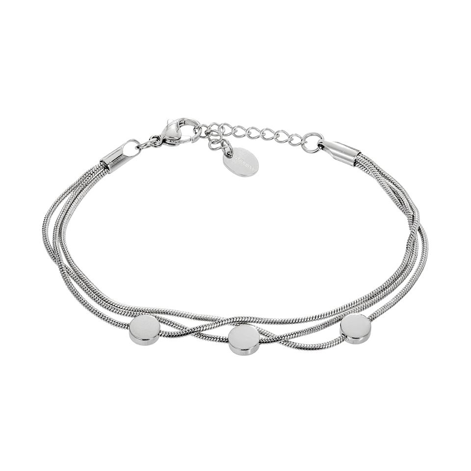 Goddess - Armband stål Hera - Guldfynd