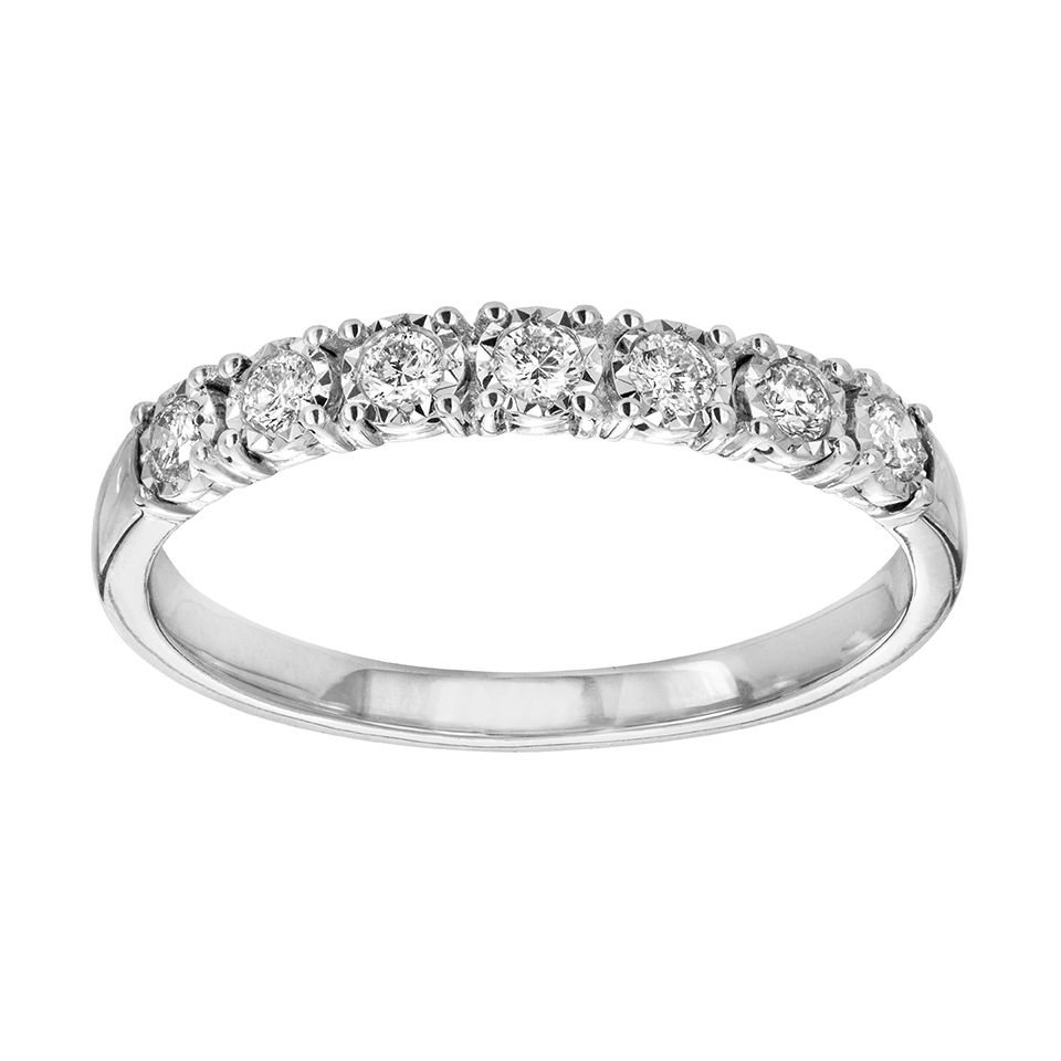Diamantring i 18K guld, 19.5