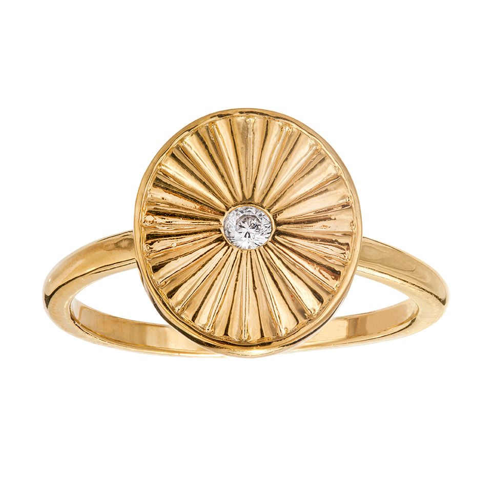 Ring i äkta silver, 18.0