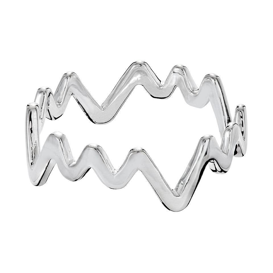 Ring i äkta silver, 18.0