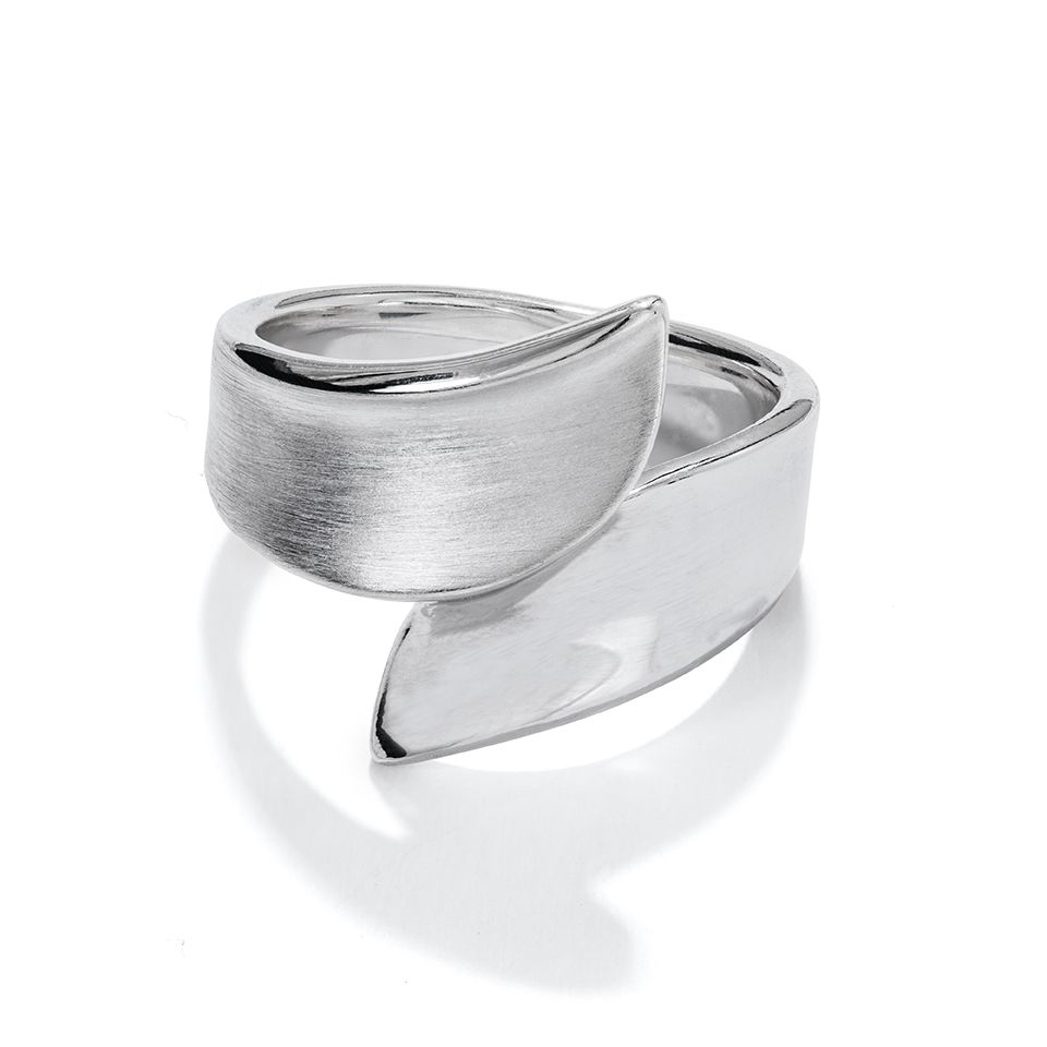 Ring i äkta silver, 19.0
