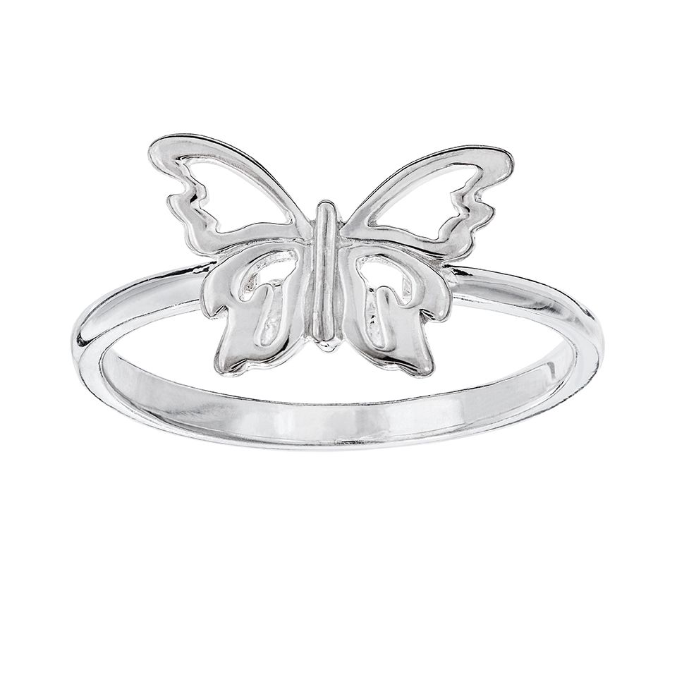 Ring i &auml;kta silver, 17.0