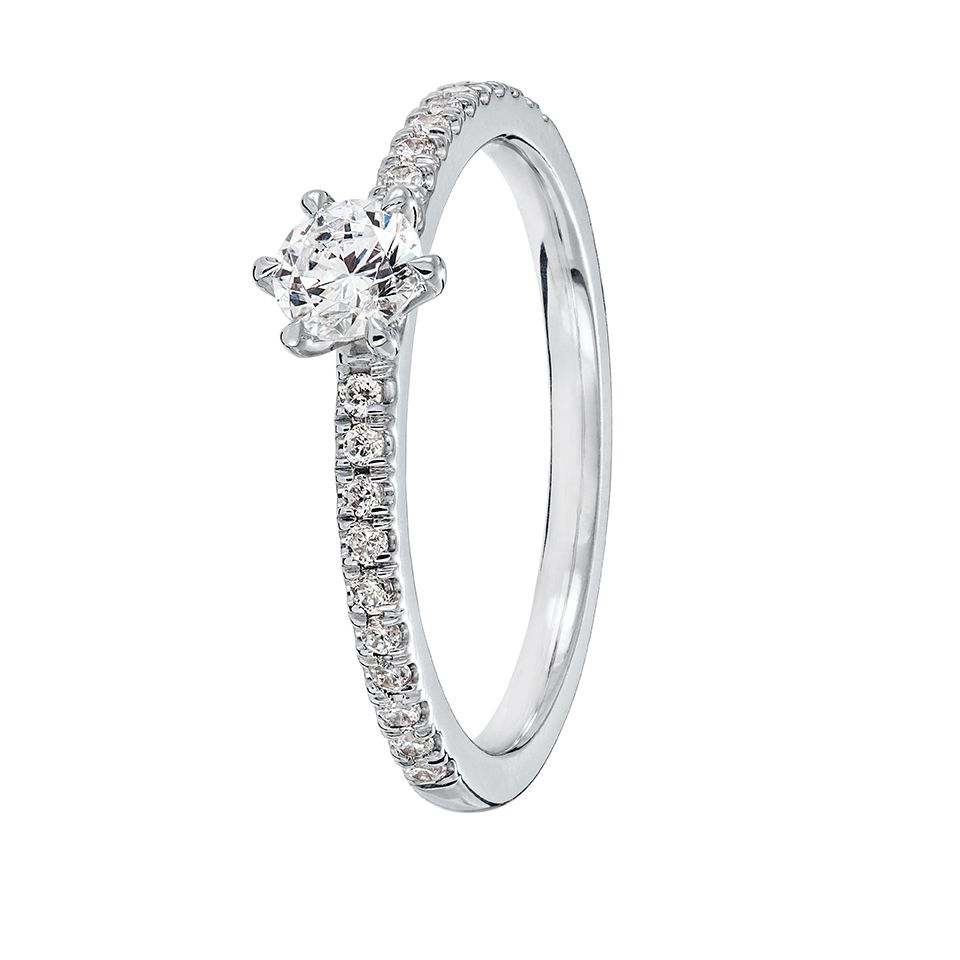 Diamantring Stockholm 0,45 ct, 15.0