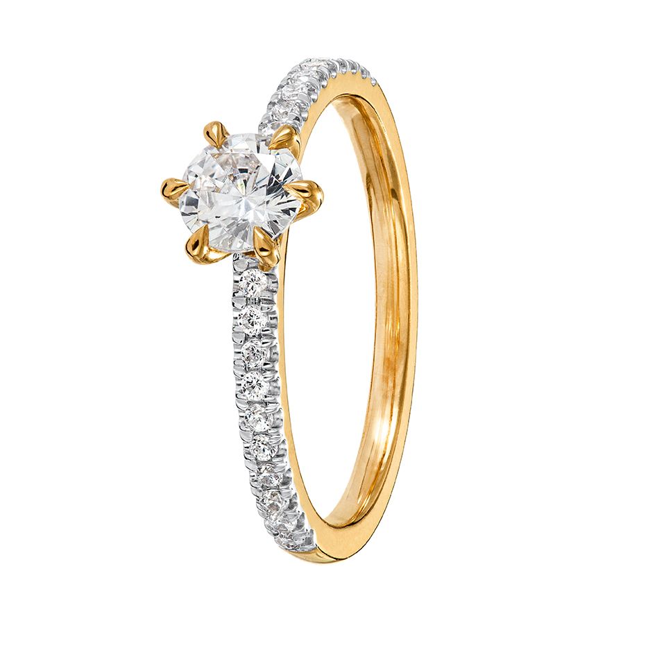 Diamantring Stockholm 0,65 ct, 17.0