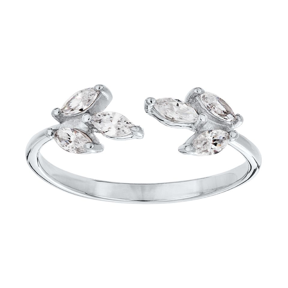 Ring i äkta silver, 18.0