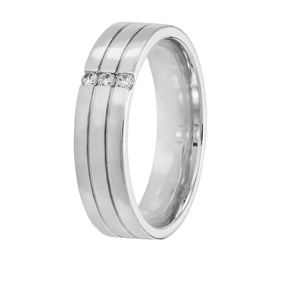 Diamantring Chicago 0,08 ct, 20.5