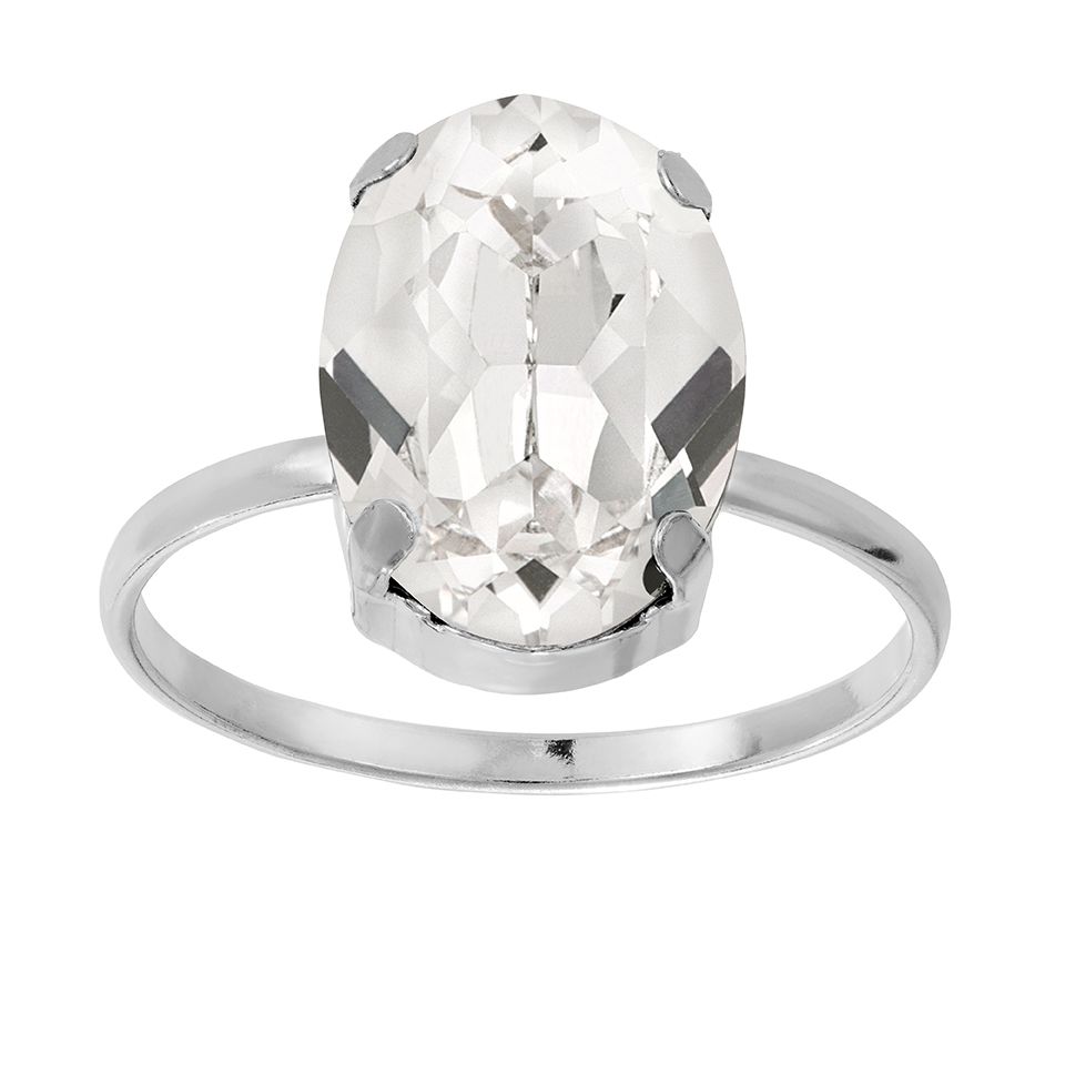 Ring  i äkta silver, 18.0