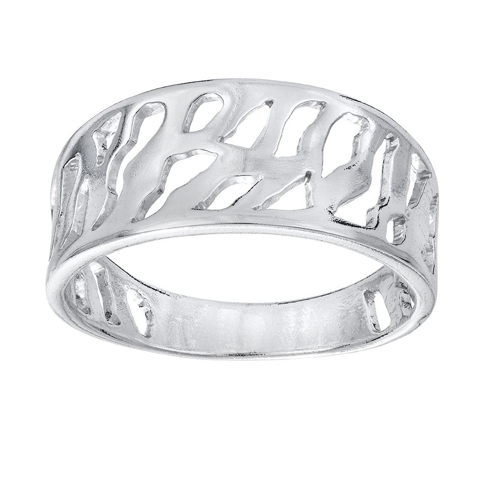 Ring i &auml;kta silver, 17.0