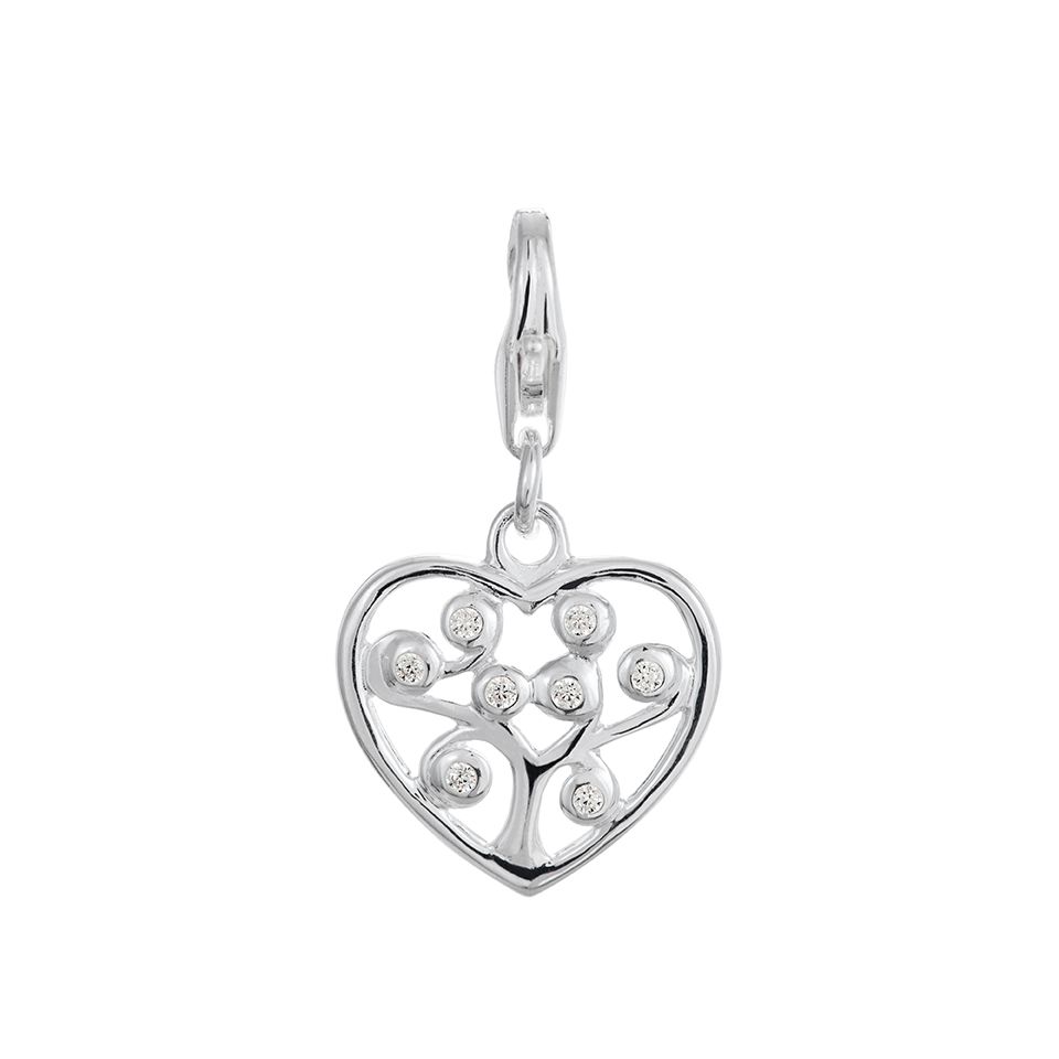 Berlock i &auml;kta silver