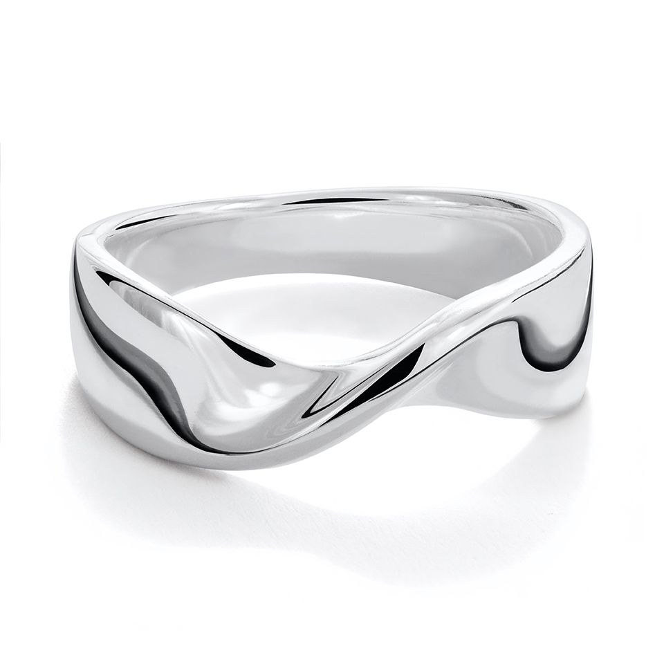 Ring i äkta silver, 17.0