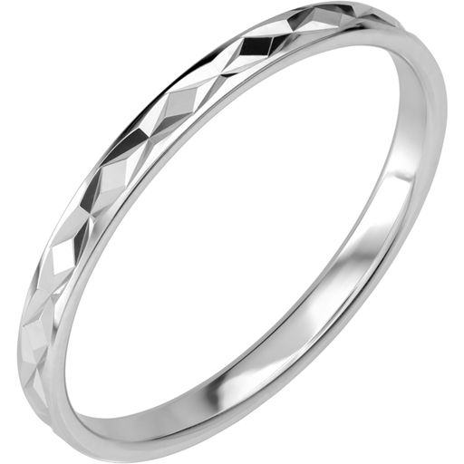 Förlovningsring i Palladium 2mm, 44