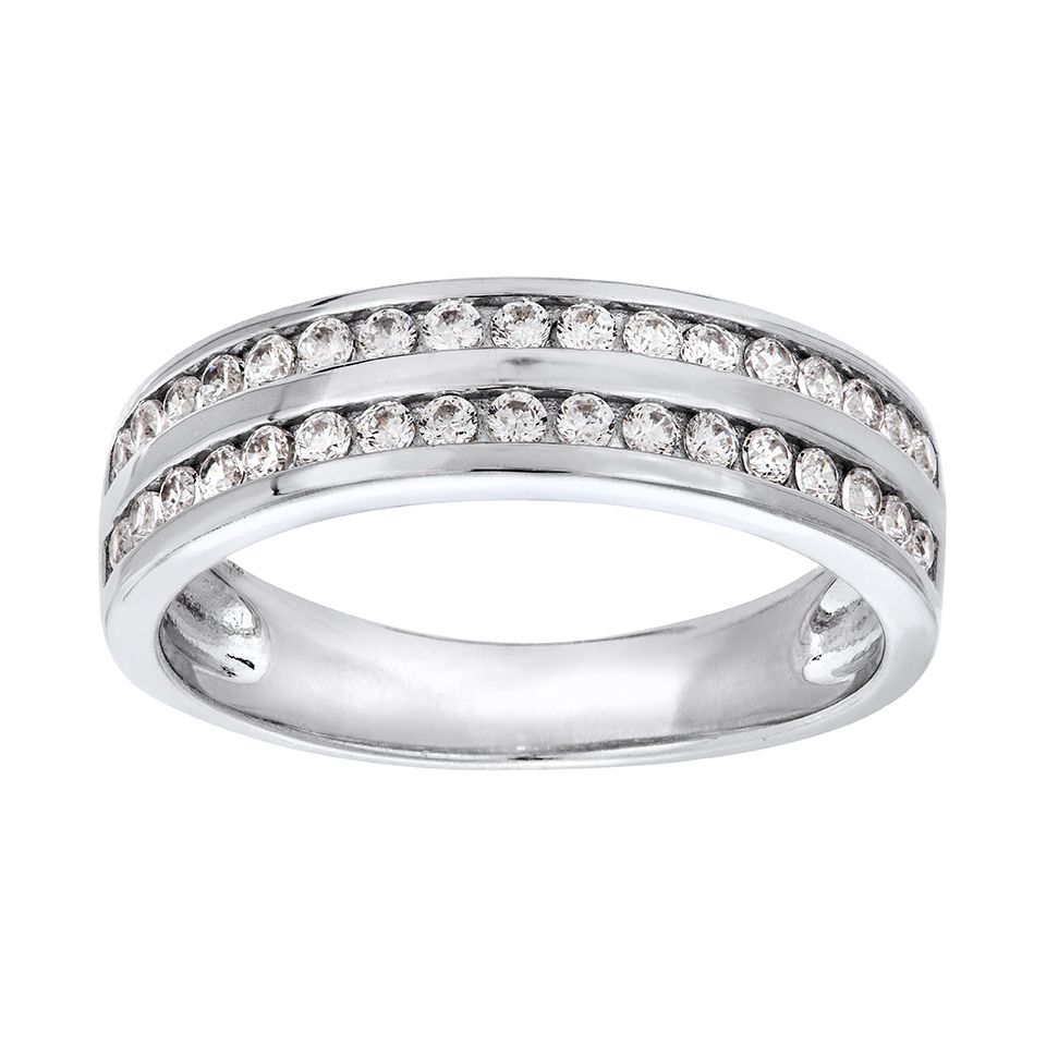 Ring i &auml;kta silver, 16.0