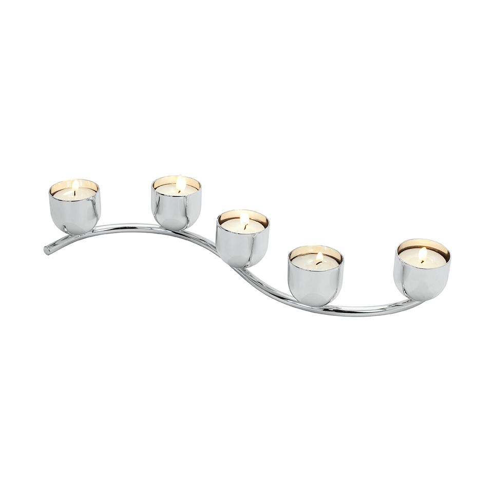 Ljusstake silverpläterad