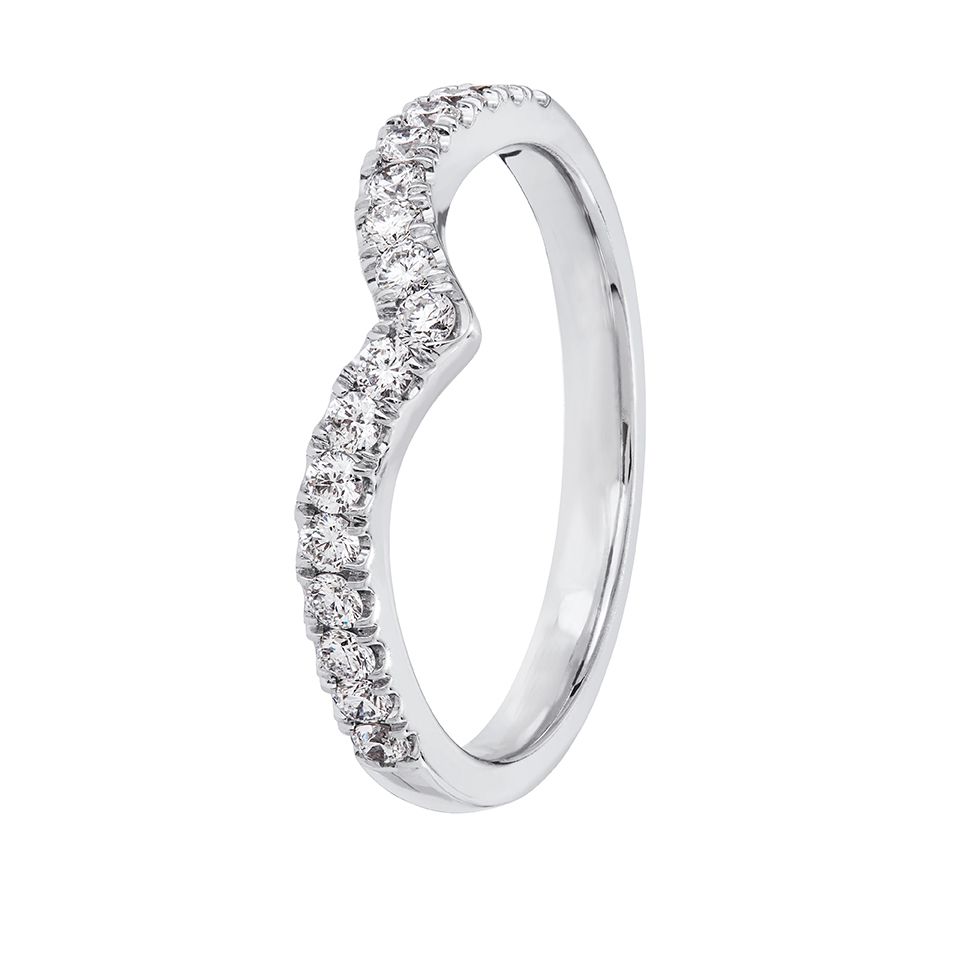 Diamantring Seville 0,34 ct 19.0