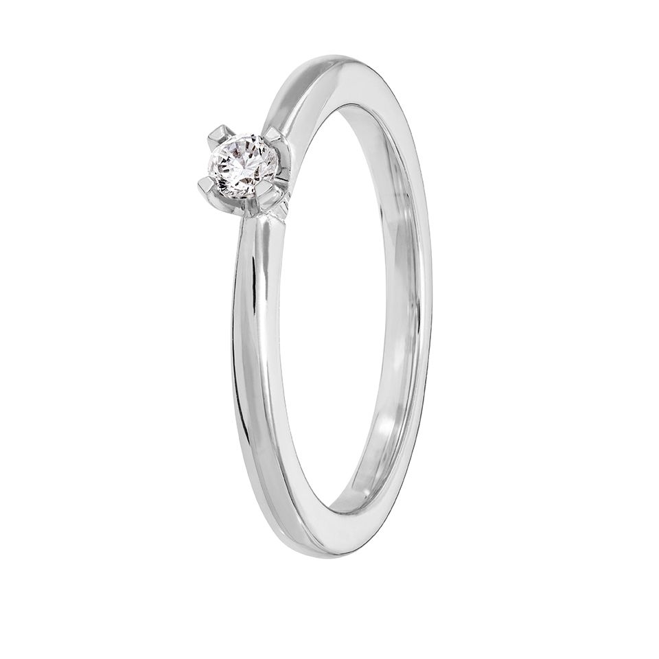 Diamantring Paris 0,10 ct, 15.0
