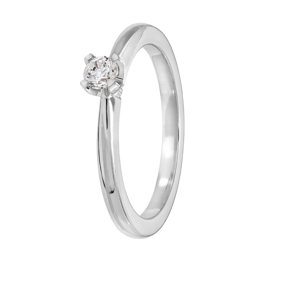 Diamantring Paris 0,15 ct, 15.0