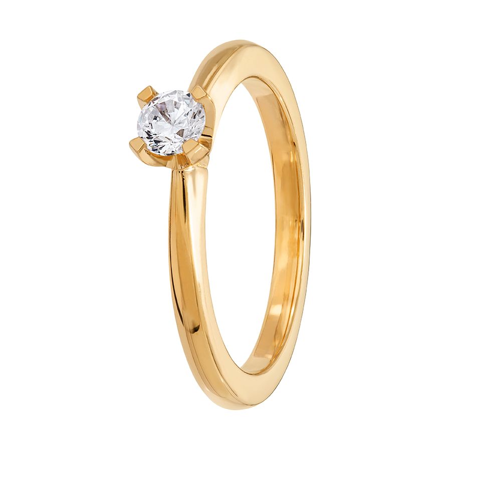 Diamantring Paris 0,25 ct, 15.0