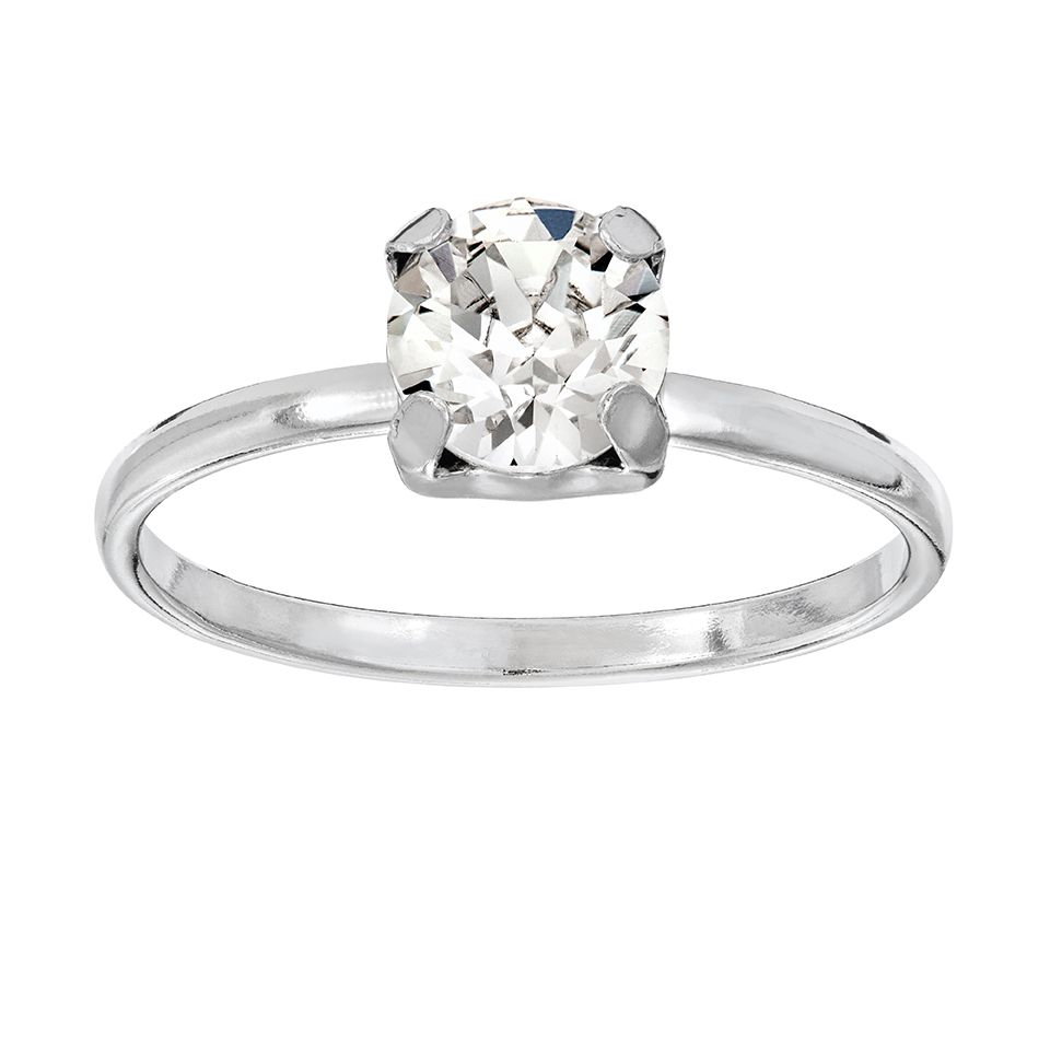 Ring i äkta silver, 18.0