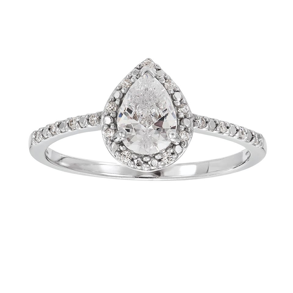 Ring i äkta silver, 18.0