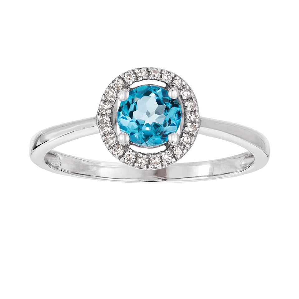 Diamantring 18K guld, 18.0