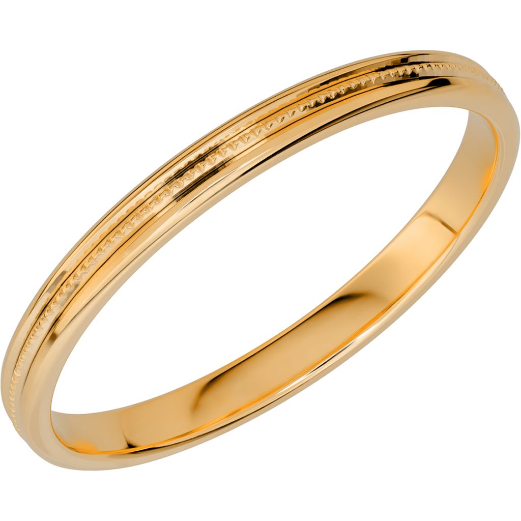 Förlovningsring i 18K guld 2mm, 45