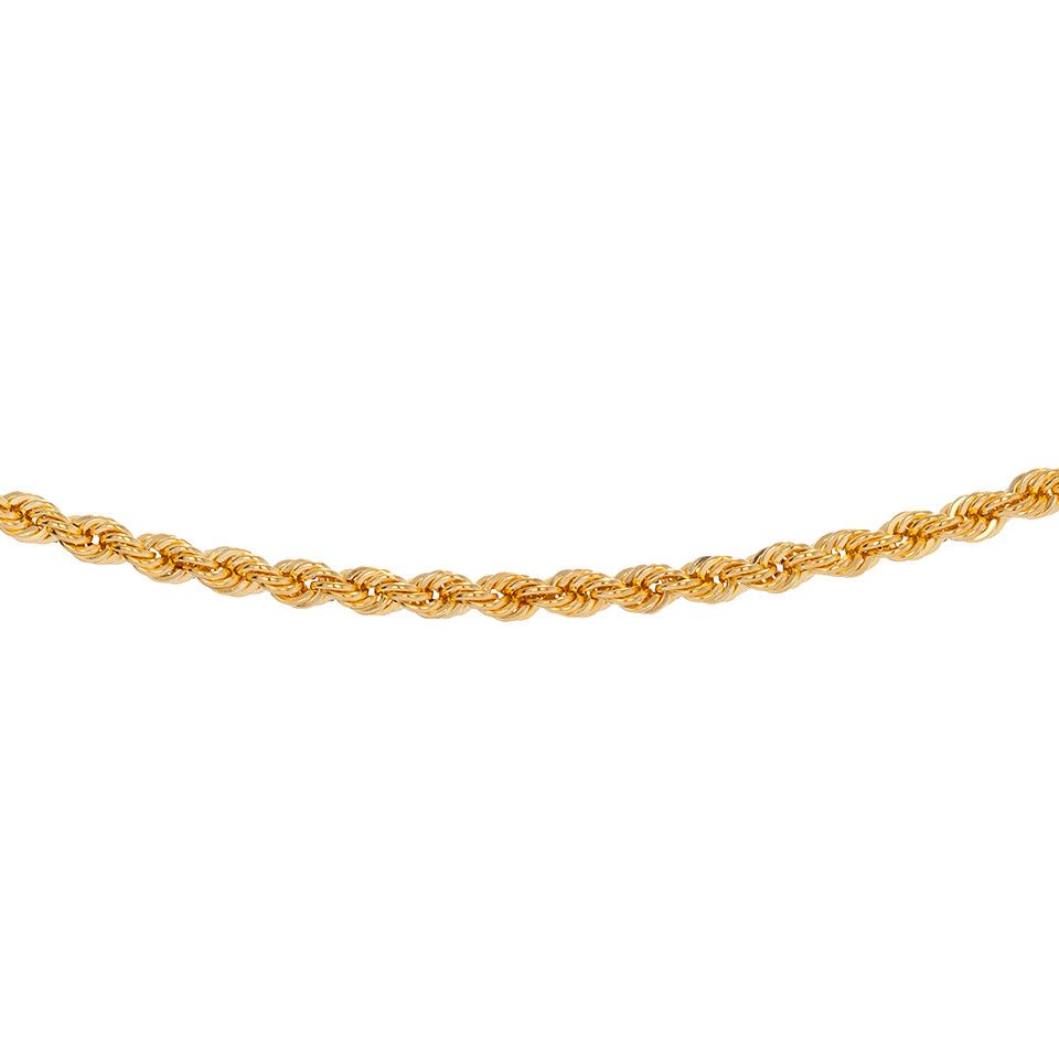 Halsband i 18K guld 50cm