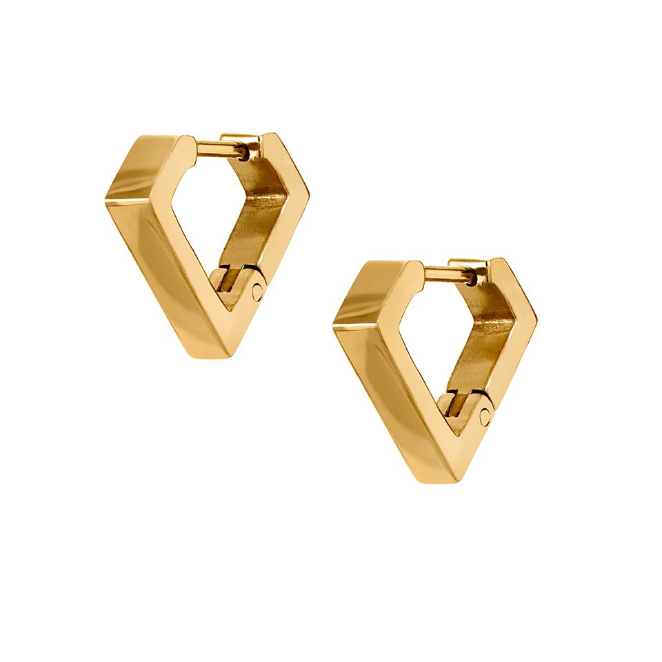 Örhängen stål Hestia