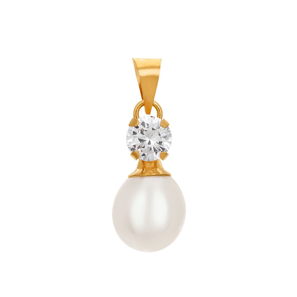 Pärlhänge i 18K guld