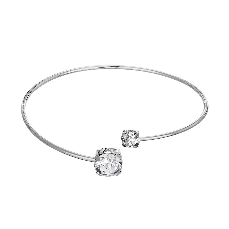 Armring i &auml;kta silver