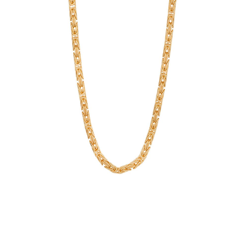 Halsband i 18K guld 50cm - Guldfynd