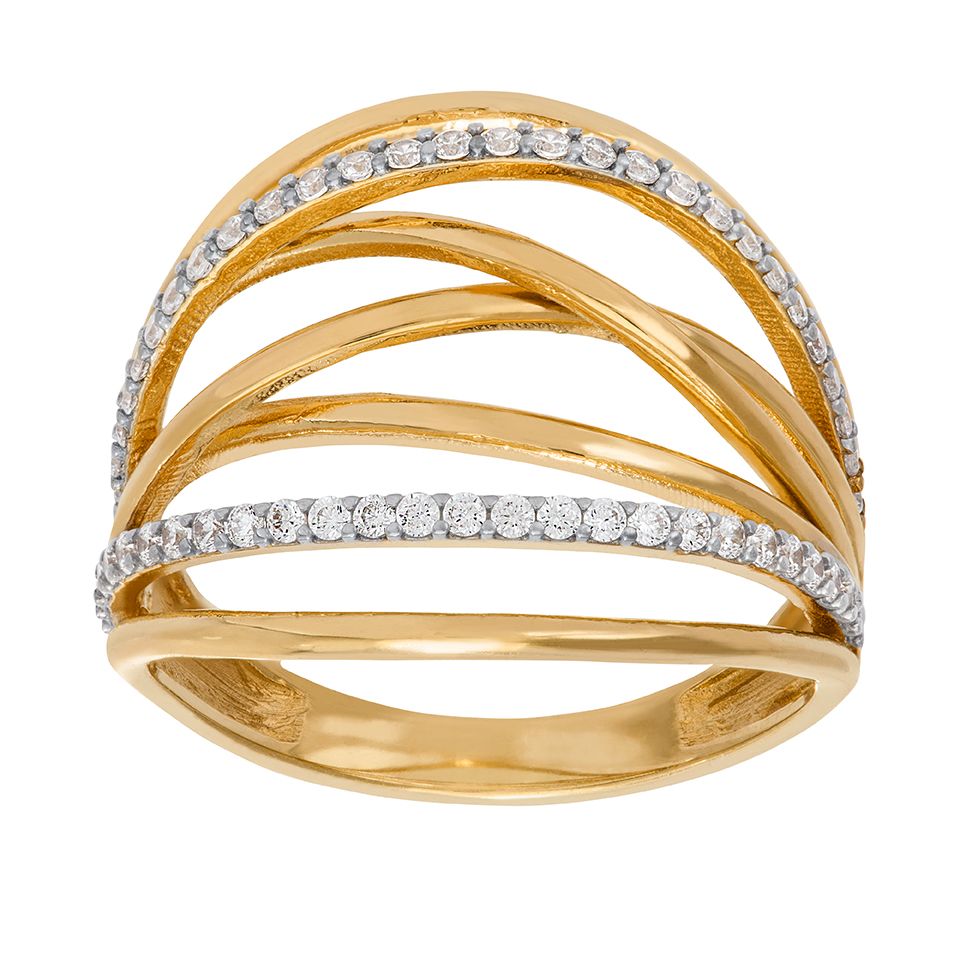 Ring i 18K guld, 18.5