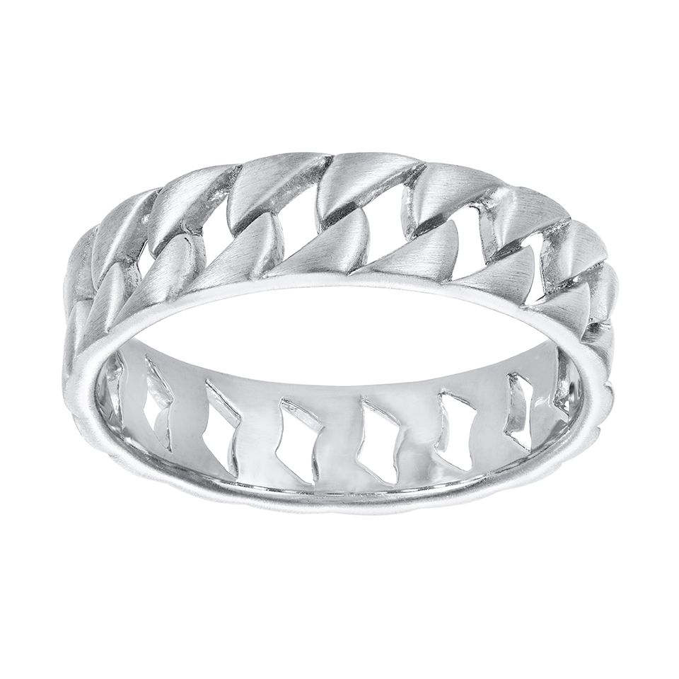 Ring i äkta silver, 18.0