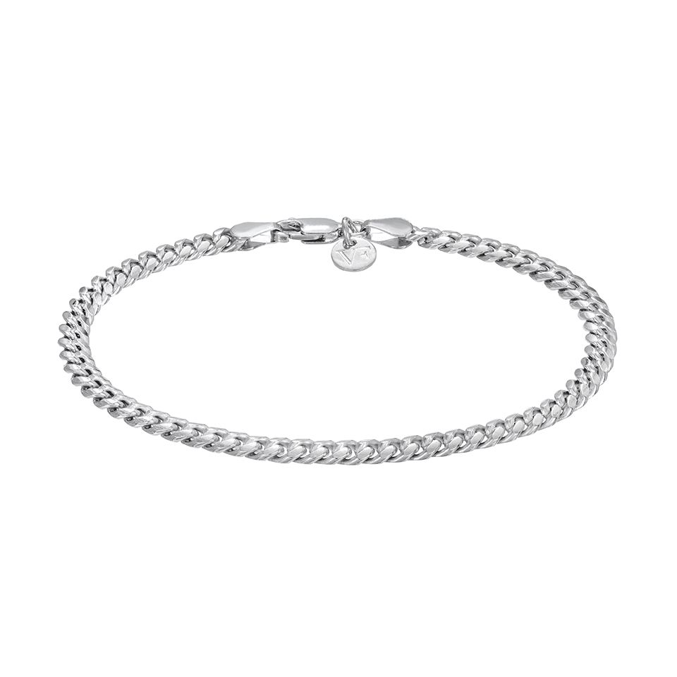 Armband i äkta silver 18 cm