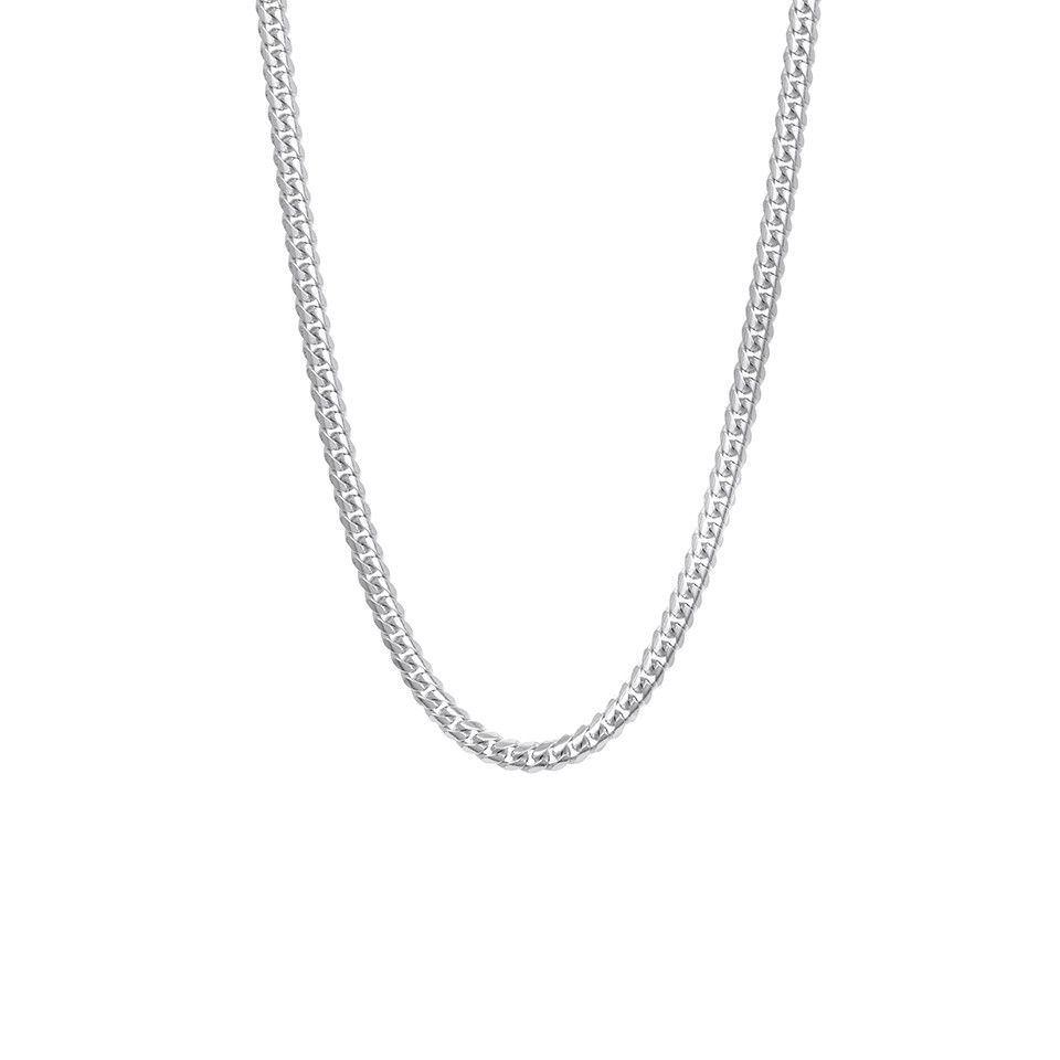 Halsband i äkta silver 50 cm