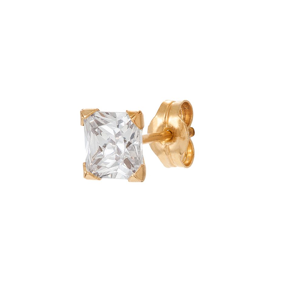 Örhänge styck i 18K guld