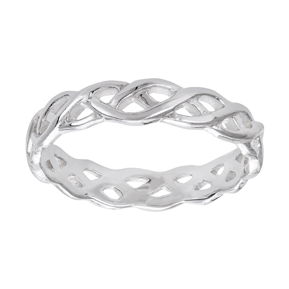 Ring i äkta silver, 17.0