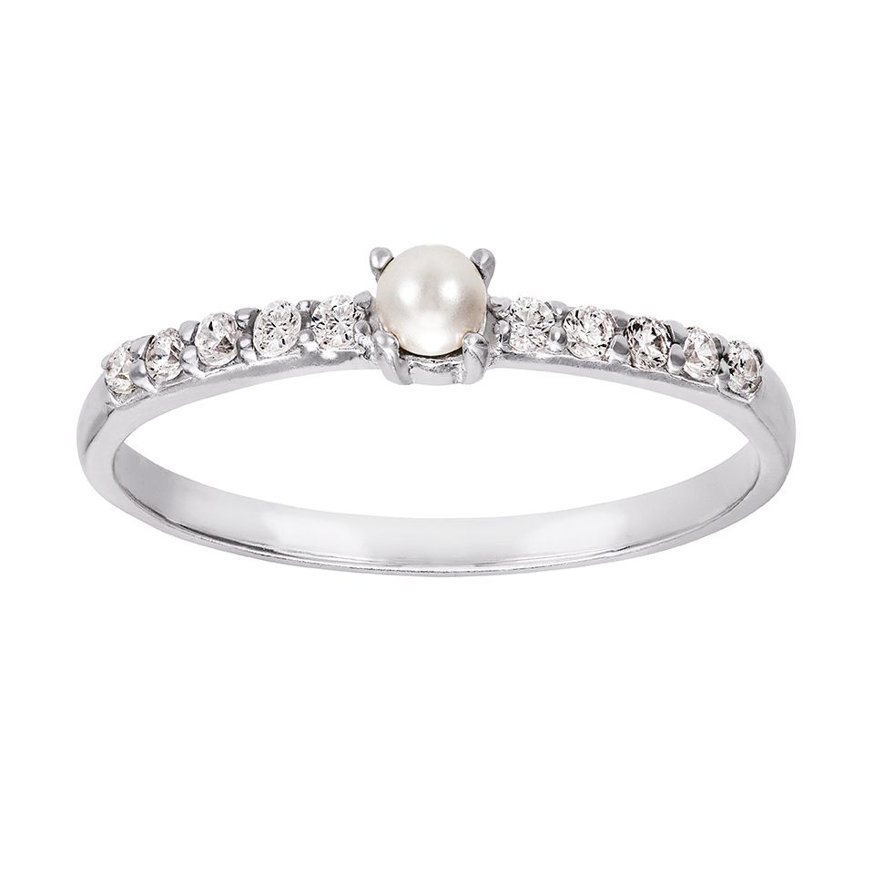 Ring i äkta silver, 19.0