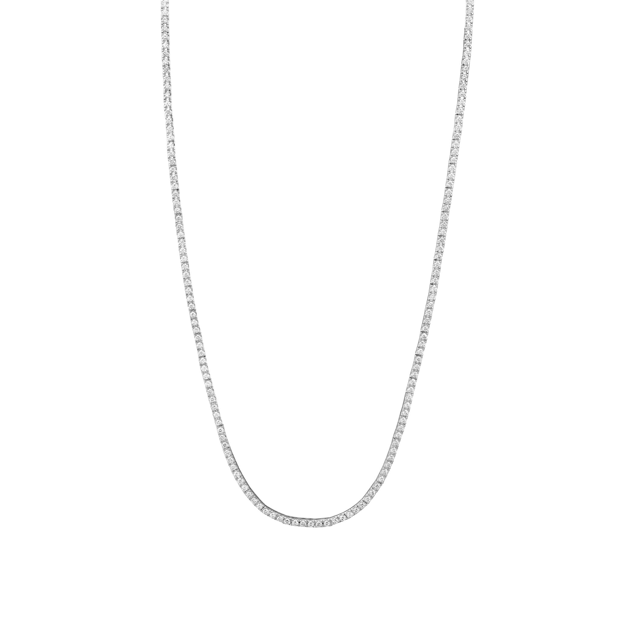 Story of Love - Diamanthalsband Riviera 5,25 ct - Guldfynd