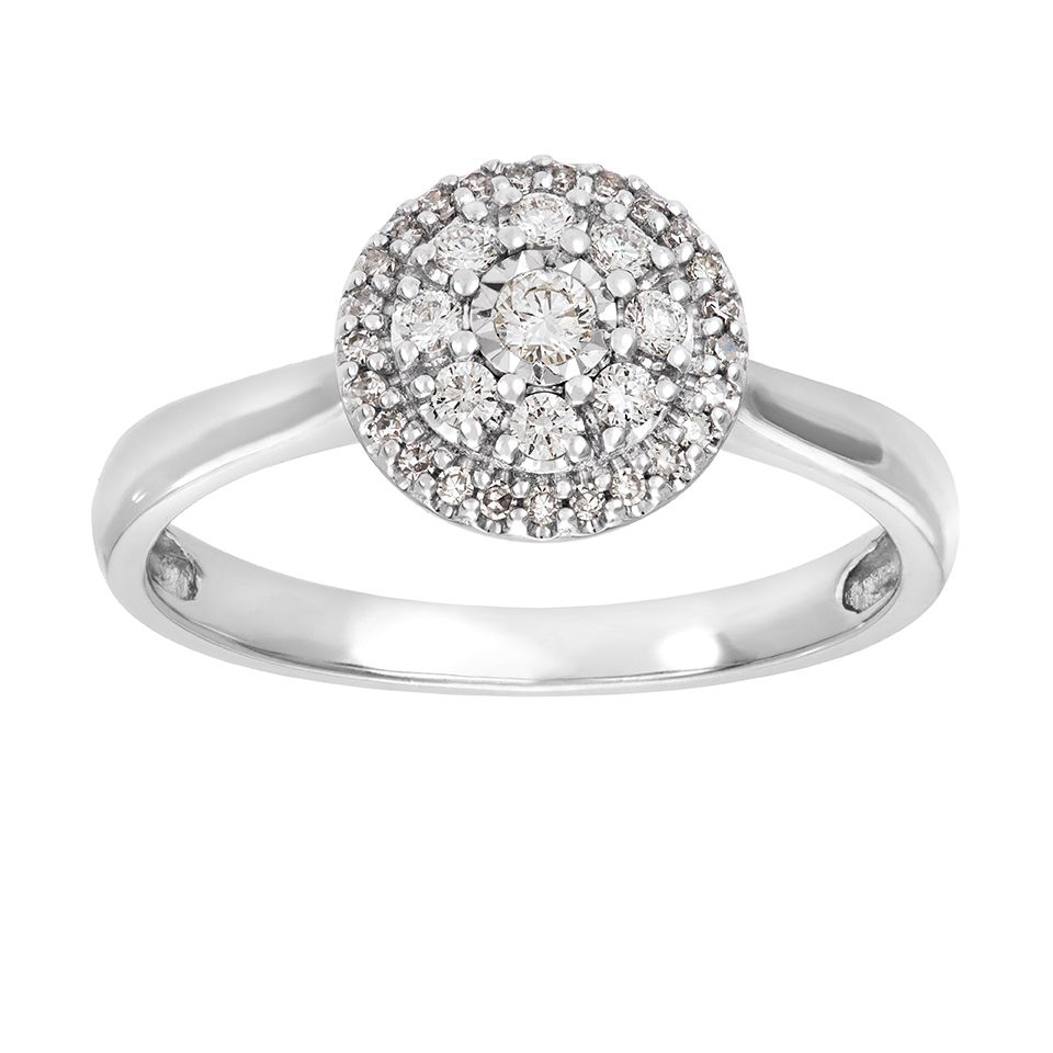 Diamantring i 18K guld, 15.0 - Guldfynd