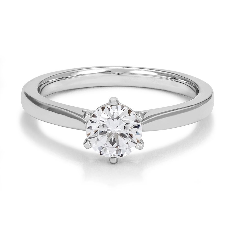 Ring med labbodlad diamant Polaris, 15.0 - Guldfynd