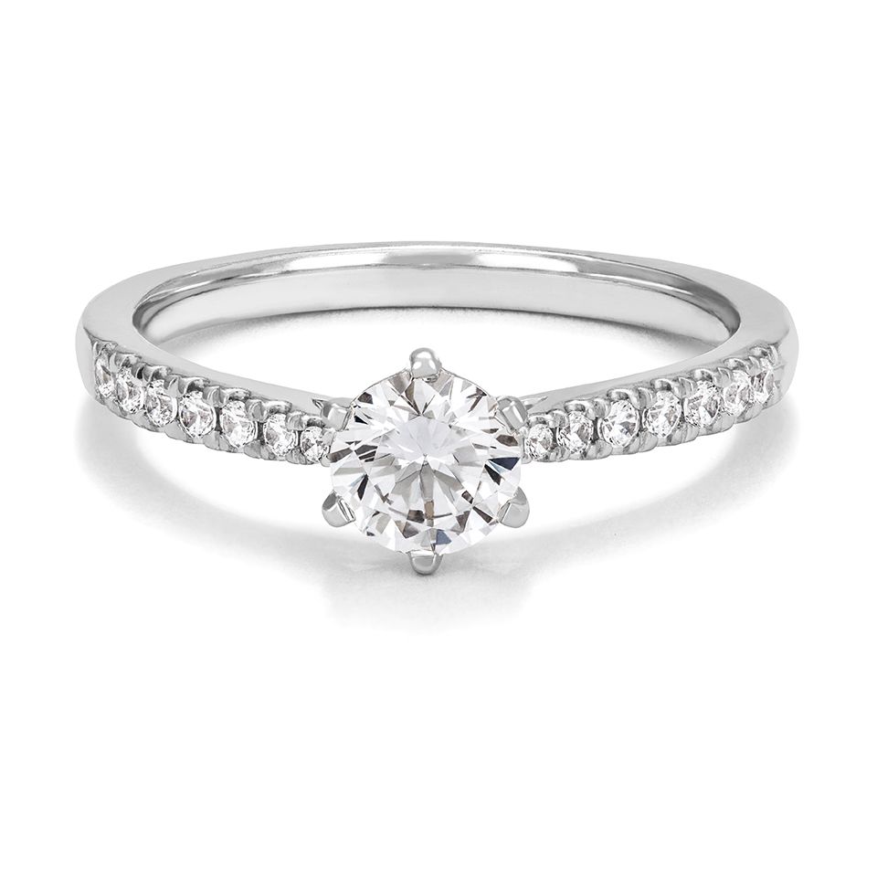 Ring med labbodlade diamanter Vega, 15.0